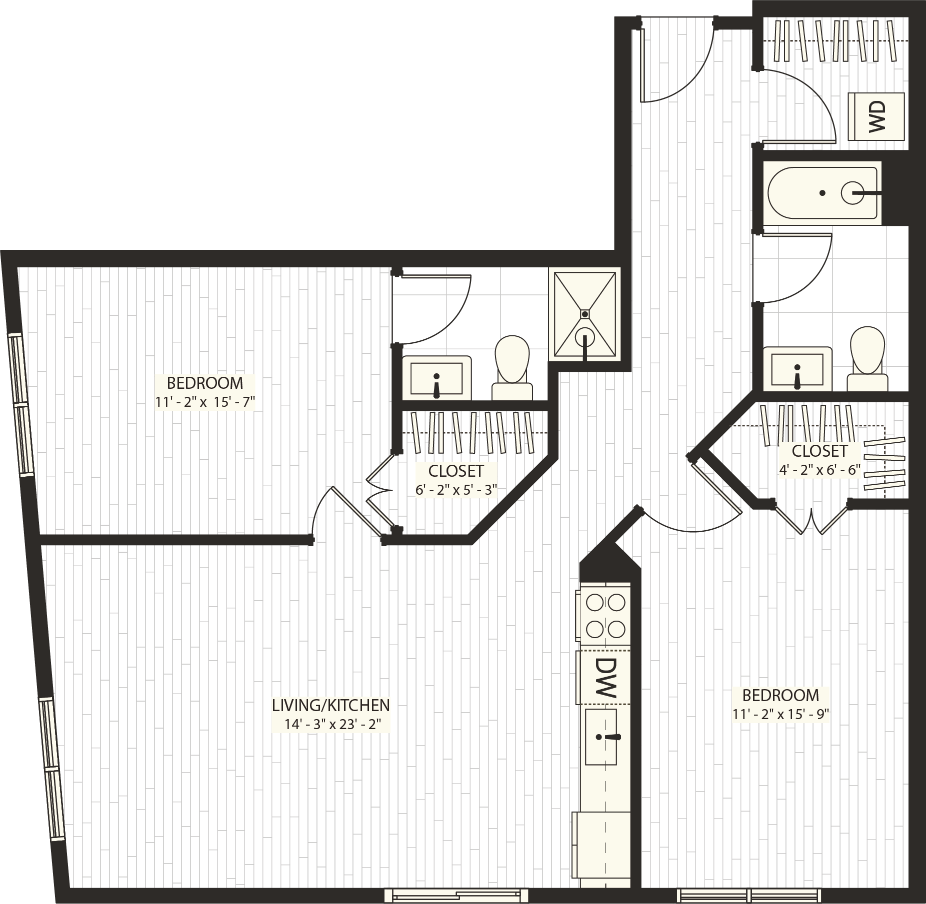 Floor plan type 33