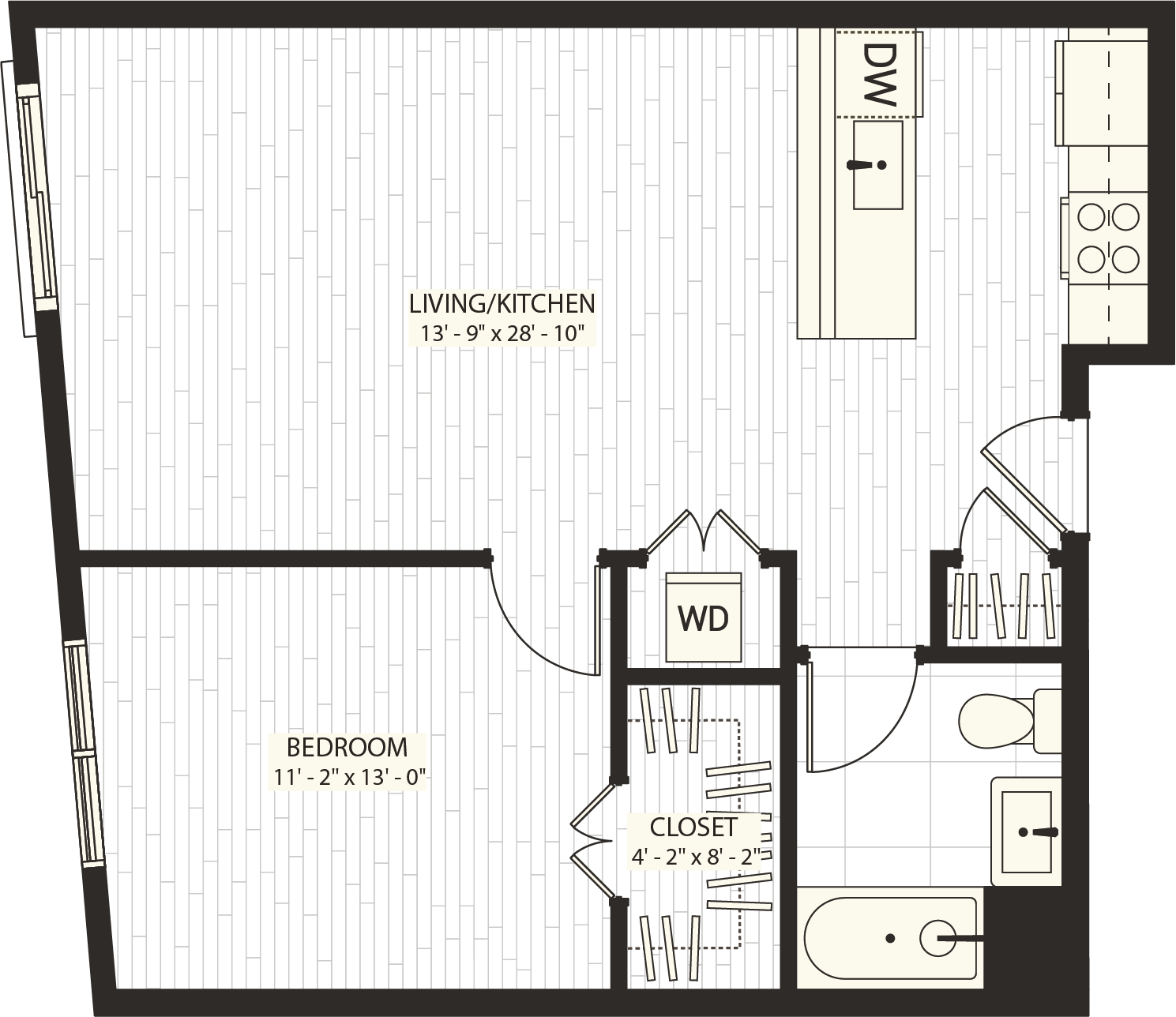 Floor plan type 34